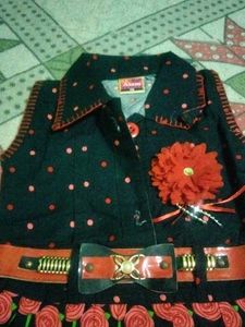 Girls' Dress and Pants Set