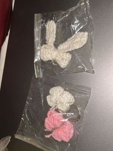 Handmade Crochet Keychain Set