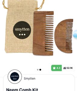 Smytten Wooden Comb Set