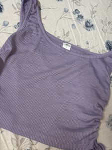 Lavender Ribbed Tank Top
