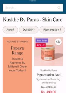 Nuskhe By Paras Ayurvedic Pigmentation Cream✅