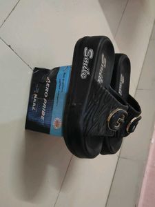Stylish Black Slides