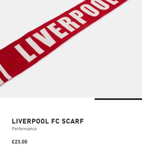 Imported ❤️⚽️Liverpool FC Scarf