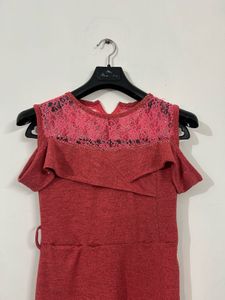 Chic Cold Shoulder Dress