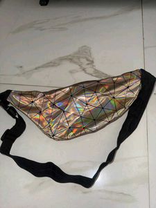 Rainbow shining waist bag