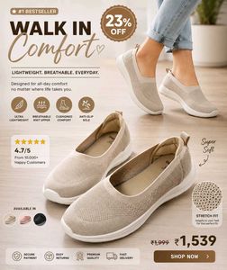 Lightweight Casual Slip-On Shoes