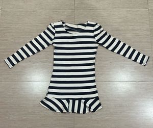 Striped Long Sleeve Tunic Top