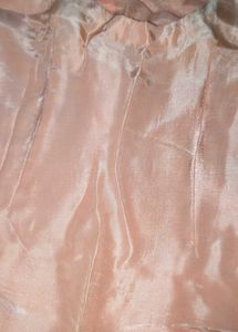 Peach Embroidered Kurta Set