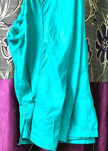 Chudidar Shalwar sea green soft and silk fabric