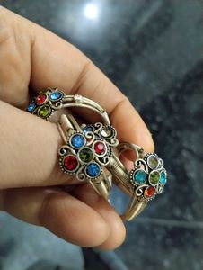 Boho Gemstone Toe Rings