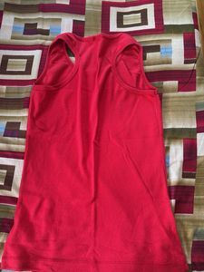 Red Racerback Tank Top