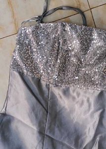 FairyTale silver Ball gown 🤍
