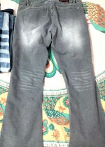 Stylish Grey Denim Jeans