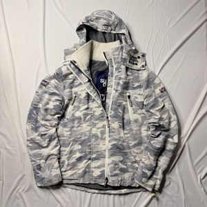 Superdry Camouflage Hooded Jacket