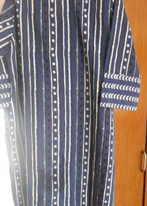 Striped Cotton Kurta