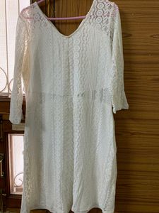 Never Wear - CODE BRAND size14- Crochet Dress