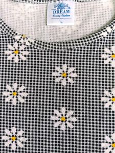 Cute Daisy Print Peplum Kurta