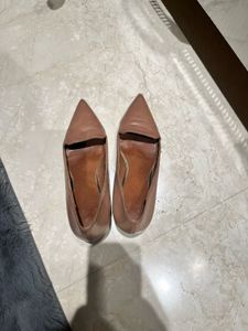 2 pure leather heels