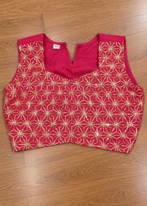Fashion Dream Girls Pink Georgette Embroidered 3-P