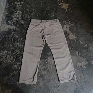 Men's Beige Relaxed Fit Jeans