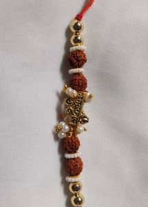 Om Rudraksha Rakhi Bracelet
