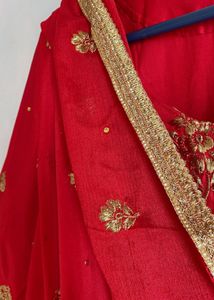 Red &amp; Gold  Suit Set