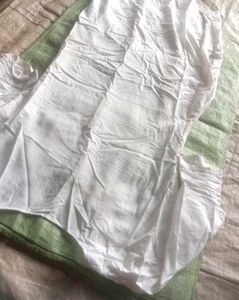 White Embroidered Kurta👗&amp; Trouser👖set