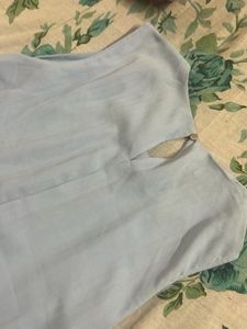 Light Blue Sleeveless Top