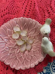 Floral Petal Drop Earrings