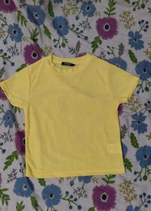Shein Butter yellow Top