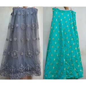 Combo of 2 Ethnic Skirts