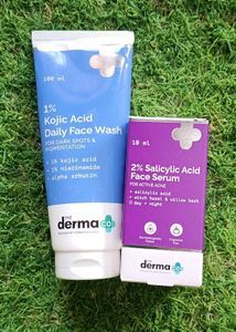 Combo Of The Derma Co Face Wash & Serum