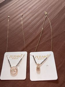 zeraki mangalsutra set of 2