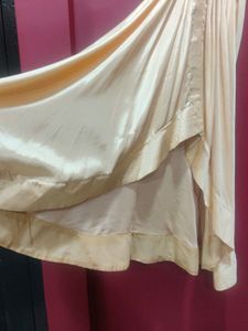 Long Up And Down Kurti With Hand Work