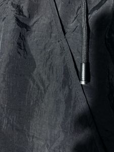BERSHKA cropped hooded Windbreaker Jacket