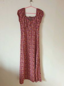 Sunset bloom dress