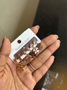Clover Stud & Earring Set | 3 pairs
