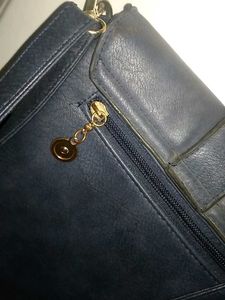 Stylish Navy Blue Crossbody Bag