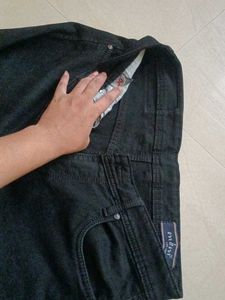 Classic Black Denim Jeans