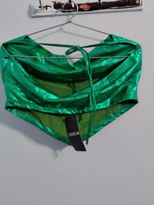 Emerald Green Halter Top