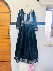 Elegant Black Ethnic Gown