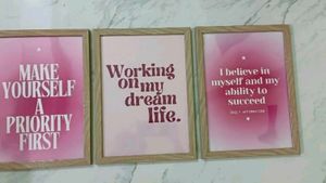Set of 3 Motivational Art Prints