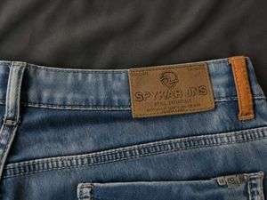 Original Spykar Distressed Light Wash Skinny Jeans