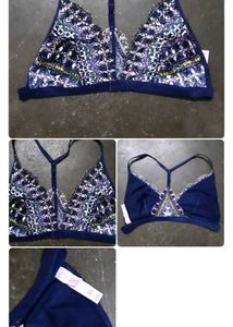 Pink Lace Bralette bra