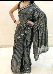 Sparkling Sequins saree