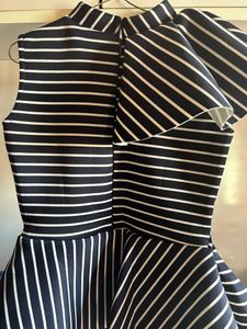 Blue White Strip Dress