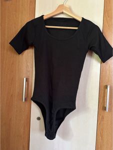 Classic Black Short Sleeve Bodysuit
