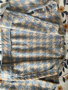 Houndstooth Blue Jacket