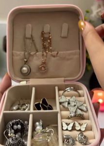 Cute Pink Jewelry Organizer Box