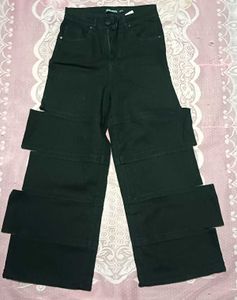 Black Wide Leg Jeans
